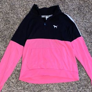 COPY - PINK VS quarter zip pullover